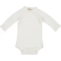 MarMar Slå-om Body l/æ - Uld - Belita - Natural - - 74 - Body L/Æ