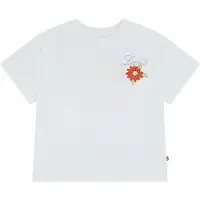 Levi's T-shirt - Bright White m. Print - - 12 år (152) - T-Shirt