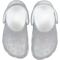 Crocs Sandaler - Classic Glitter K - White - - 30/31 - Sandal