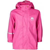 CeLaVi Regnjakke - PU - Real pink - - 90 - Regnjakke