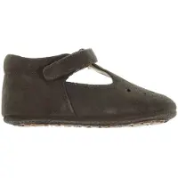 Bisgaard Ballerina Hjemmesko - Bloom - Dark Brown - - 25 - Hjemmesko