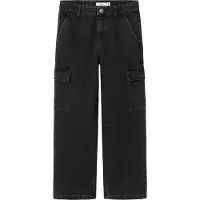 Name it Jeans - Noos - NkfRose - Cargo - Black - - 8 år (128) - Jeans
