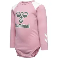 Hummel Body l/æ - hmlDevon - Zephyr - - 1 år (80) - Body L/Æ