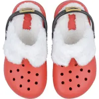 Crocs Sandaler m. For - Classic Lined Santa Clog K - Varsity Red - - 32/33 - Sandal