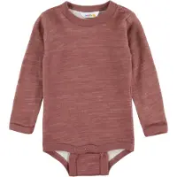 Joha Body l/æ - Uld/Bambus - Mørk Rose - - 90 - Body L/Æ