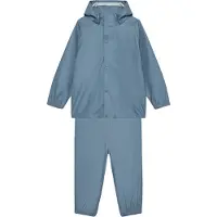 Color Kids Regntøj m. Seler - PU - Windward Blue - - 5 år (110) - Regntøj