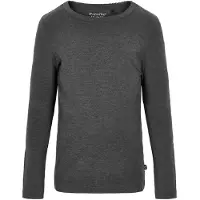 Minymo Bluse - Bambus - Koksgrå - - 5 år (110) - Bluse