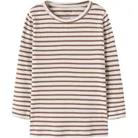 Name it Stribet Top Med Lange Ærmer