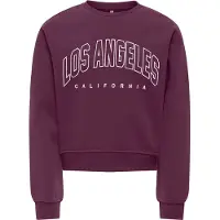 ONLY GIRLS Sweatshirt bær / hvid