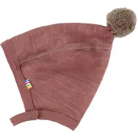 Joha Babyhjelm - Uld/Bambus - Mørk Rose - - 48 cm - Babyhjelm