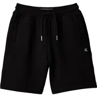 Calvin Klein Sweatshorts - Mono Mini Badge - Sort - - 8 år (128) - Shorts