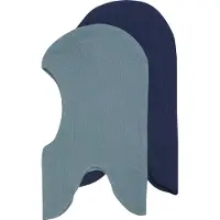 Minymo Elefanthue - 2-Lags - 2-Pak - Balaclava - Goblin Blue - - 74 - Elefanthue - dobbelt