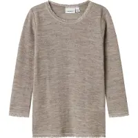 Name it Merinould Top Med Lange Ærmer