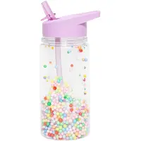Petit Monkey Drikkedunk m. Sugerør - 300 ml - Macaron Pops - Lil - - OneSize - Drikkedunk