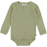 Joha Body l/æ - Rib - Uld/Silke - Grøn - - 50 - Body L/Æ