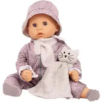 Götz Dukke - Cookie - 48 cm - Grey Cats - - OneSize - Dukke