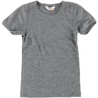 Joha T-Shirt - Uld - Gråmeleret - - 110 - T-Shirt