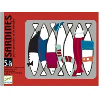 Djeco Kortspil - Huskespil - Sardiner - - OneSize - Kortspil