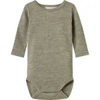 Name it Body l/æ - Uld - Rib - Noos - NbnWax - Dried Sage - - 50 - Body L/Æ