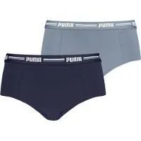 Puma Mini Short Women (2-Pack), Clothing, Dusk Blue, 1