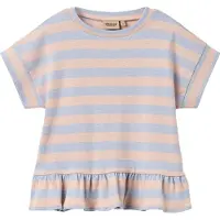 Wheat T-shirt - Marie - Powder Stripe - - 6 år (116) - T-Shirt