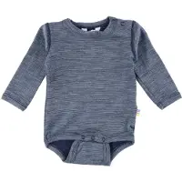 Joha Body l/æ - Uld - Blå - - 60 - Body L/Æ