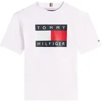 Tommy Hilfiger Heritage Printed Flag T-shirt Med Korte ærmer