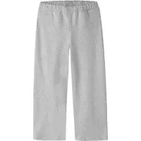LMTD Sweatpants - Noos - Wide - NlfNizu - Light Grey Melange - - 14 år (164) - Sweatpants