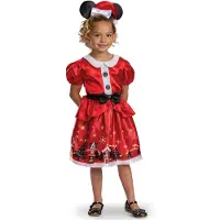 Disguise Klassisk Jule-minnie-børnekostume