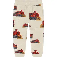 Name it Sweatpants - NMMOrman - Peyote Melange - - 4 år (104) - Sweatpants