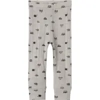 Name it Leggings - Uld - Rib - Noos - NbmWang - Nacreous Cloud/S - - 68 - Leggings - Uld