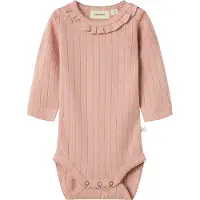 Lil´ Atelier Sparkedragt/Body 'NBFRachel' gammelrosa