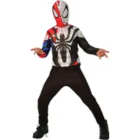 Rubies Udklædning - Spiderman Venomized Classic - - 5-8 år (110-128) - Udklædning