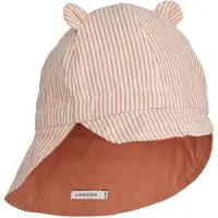 Liewood Legionærhat - Gorm - Stripe Tuscany Rose/Sandy - - 3-6 mdr - Solhat