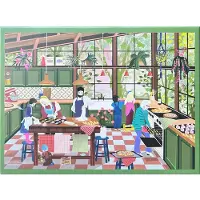 ViSSEVASSE Puslespil - 1000 Brikker - Cosy Kitchen - - OneSize - Puslespil