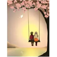 ViSSEVASSE Plakat - 30x40 - Sunset With You - - OneSize - Plakat