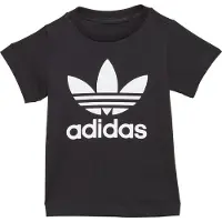 Adidas Originals T-shirt - Trefoil - Sort/Hvid - - 62 - T-Shirt