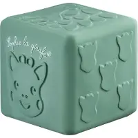 Sophie La Girafe Sanselegetøj- Textured Cube - - OneSize - Aktivitetslegetøj