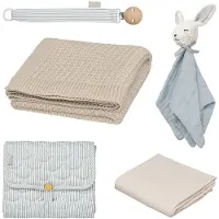 Cam Cam Gaveæske - Babyshower - Classic Stripes Blue - - OneSize - Nusseklud