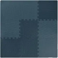 That's Mine Legegulv - 100x100 cm - Puslespil - Navy Blue - - OneSize - Legegulv