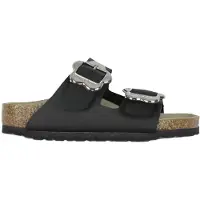 Birkenstock Sandaler - Arizona Kids Flower Buckle - Sort - - 28 - Sandal