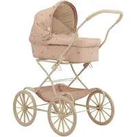 Konges Sløjd Dukkevogn - Cherry Blush - - OneSize - Dukkevogn
