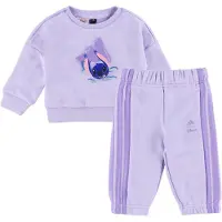 Adidas Sweatsæt - Stitch - I DY LS JOG - VIOTON/LPUR - - 68 - Sweatsæt