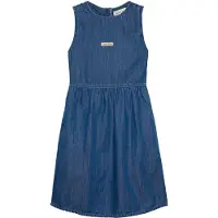 Calvin Klein Kjole - Denim - Mid Serenity Blue - - 14 år (164) - Kjole