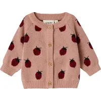 Name it Cardigan 'NBFLULIO' gammelrosa / bordeaux / sort