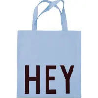 Design Letters Mulepose - Hey - Lyseblå - - OneSize - Taske