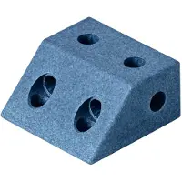 Modu Klods Vinkel - 20x20x10 cm - Deep Blue - - OneSize - Tumledyr