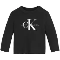 Calvin Klein Bluse - Monogram - Ck Black - - 68 - Bluse