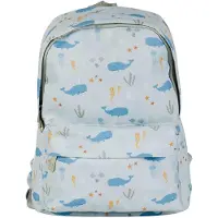 A Little Lovely Company Børnehavetaske - Ocean - Blå - - OneSize - Børnehavetaske