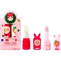 INUWET Læbepomader - 2-pak - X-mas Garland - - OneSize - Plejeprodukter